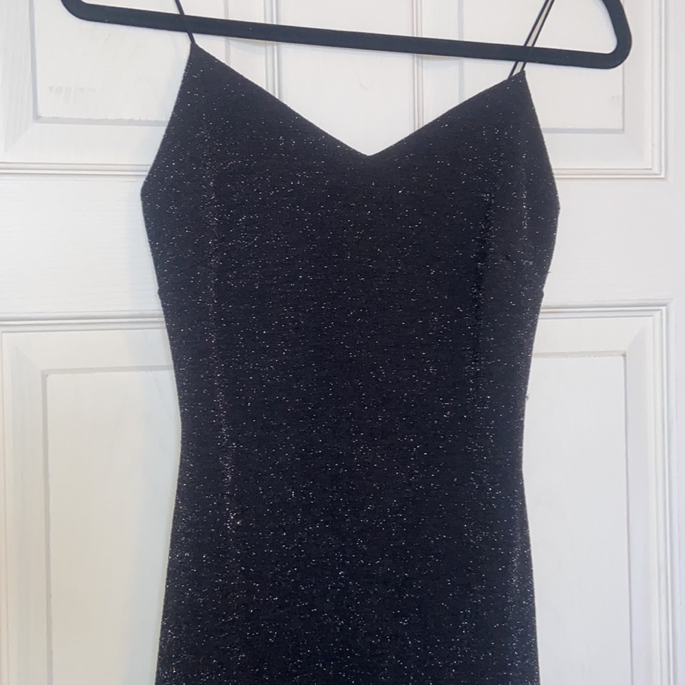 Black Mini Dress - Picture 4 of 5
